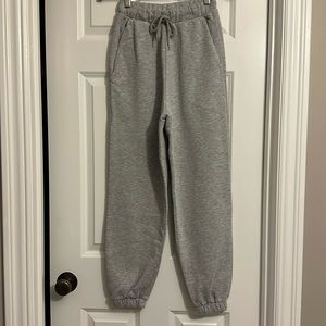 Heather grey sweatpants